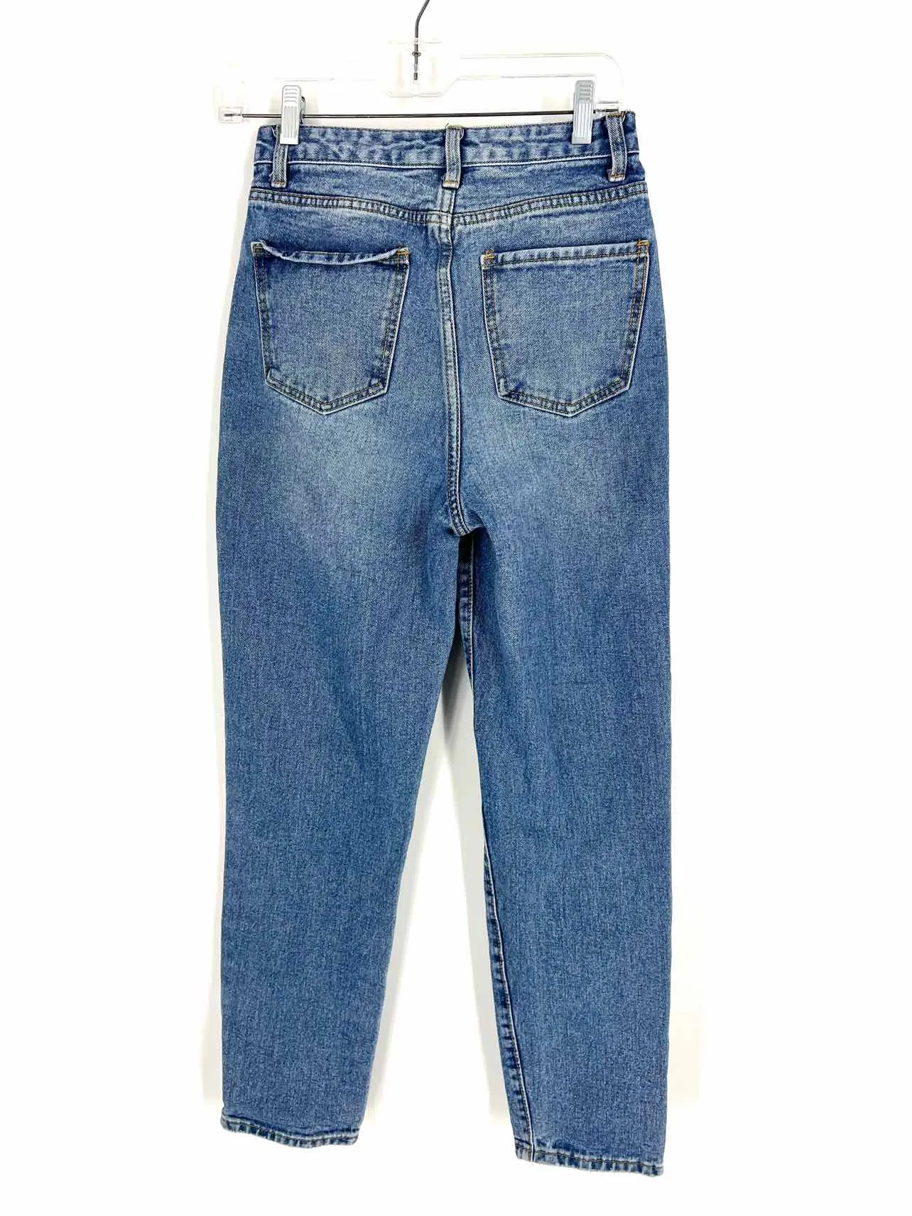 Shein Size 2 Blue Distressed Denim Jeans Jeans