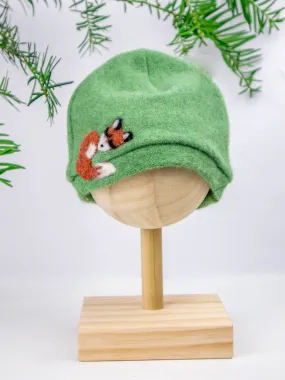 Sleeping Fox Cashmere Hat - Baby