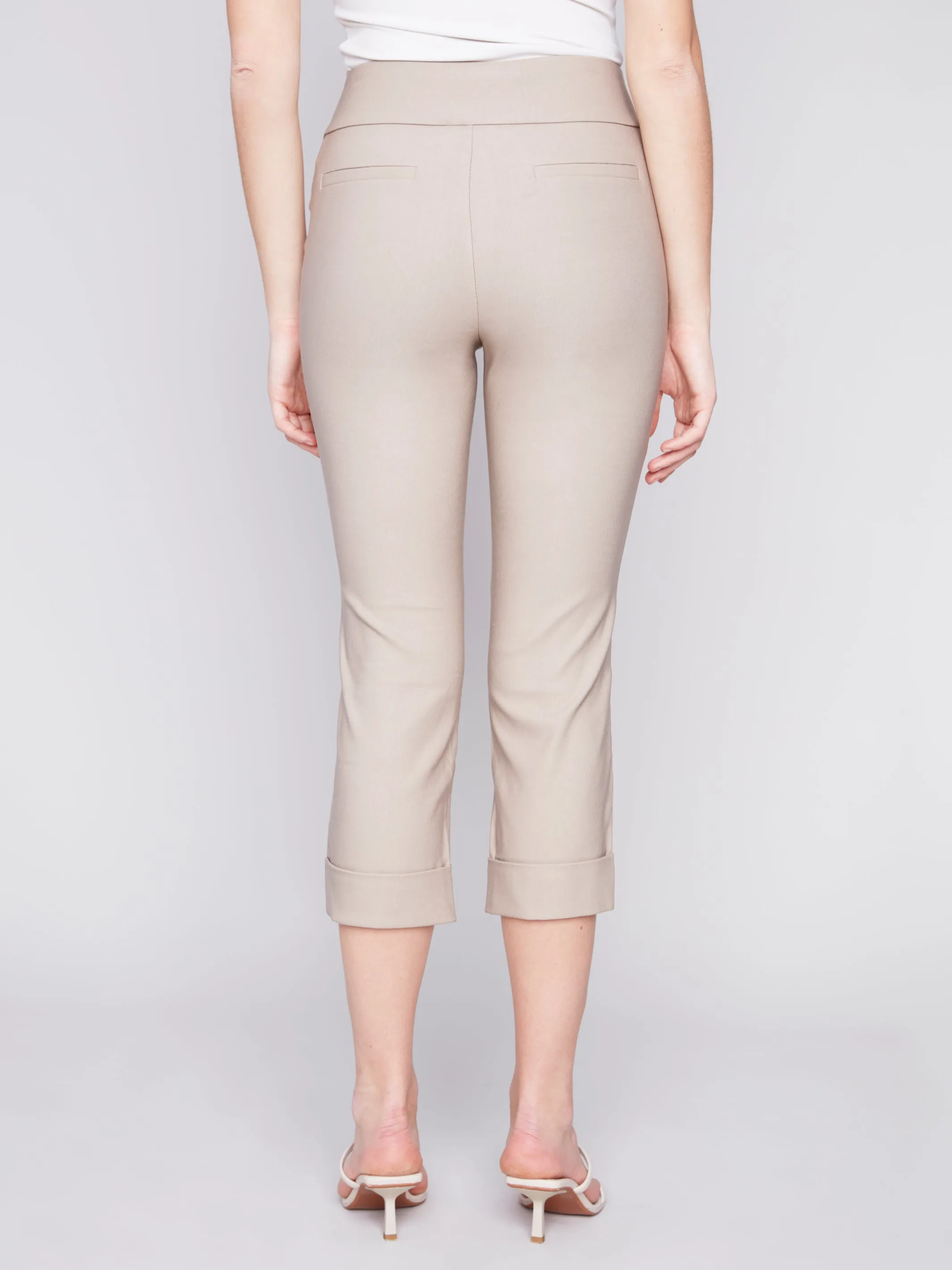 Stretch Pull-On Capri