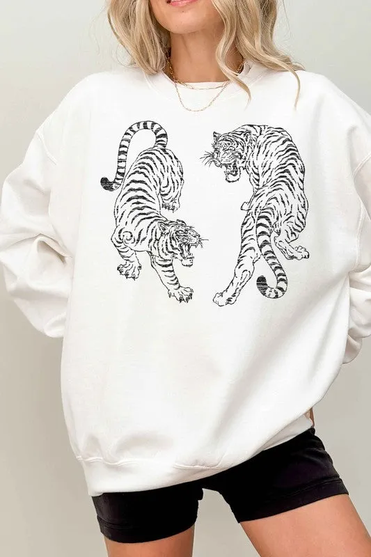 TIGER OVERSIZED SWEATSHIRT