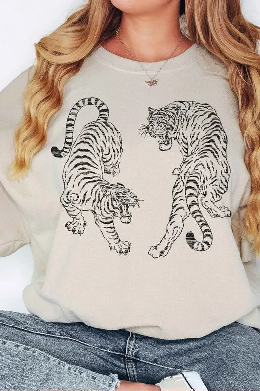 TIGER OVERSIZED SWEATSHIRT