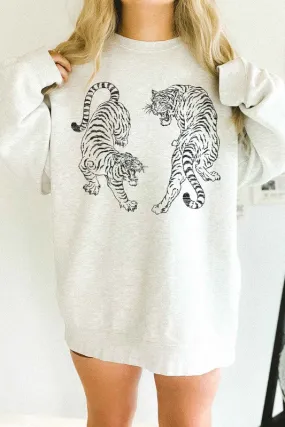 TIGER OVERSIZED SWEATSHIRT