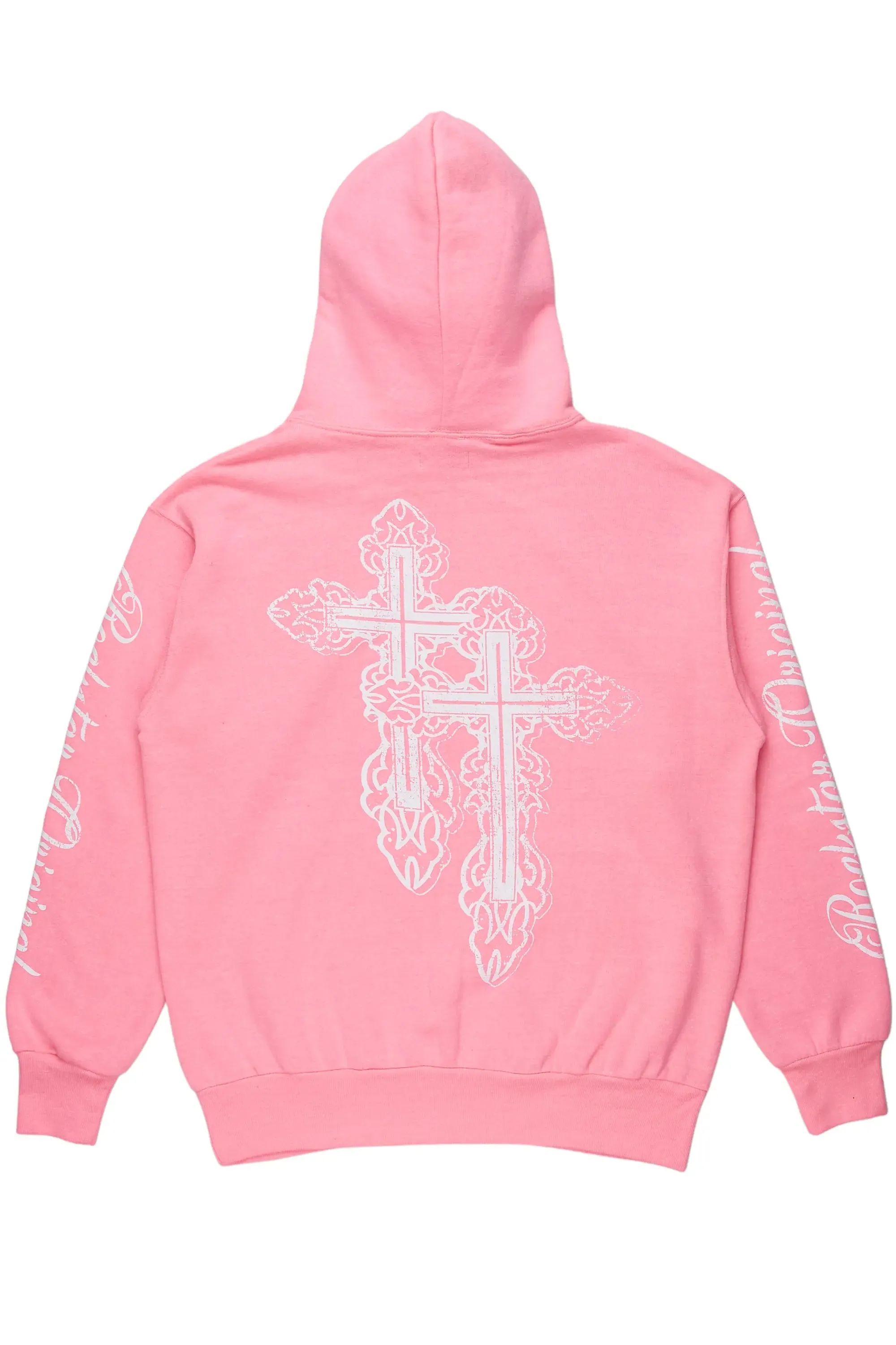 Tionnie Pink Oversized Hoodie