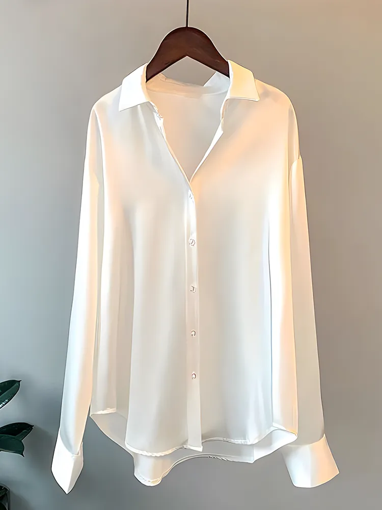 Vintage Silk Spring Blouse