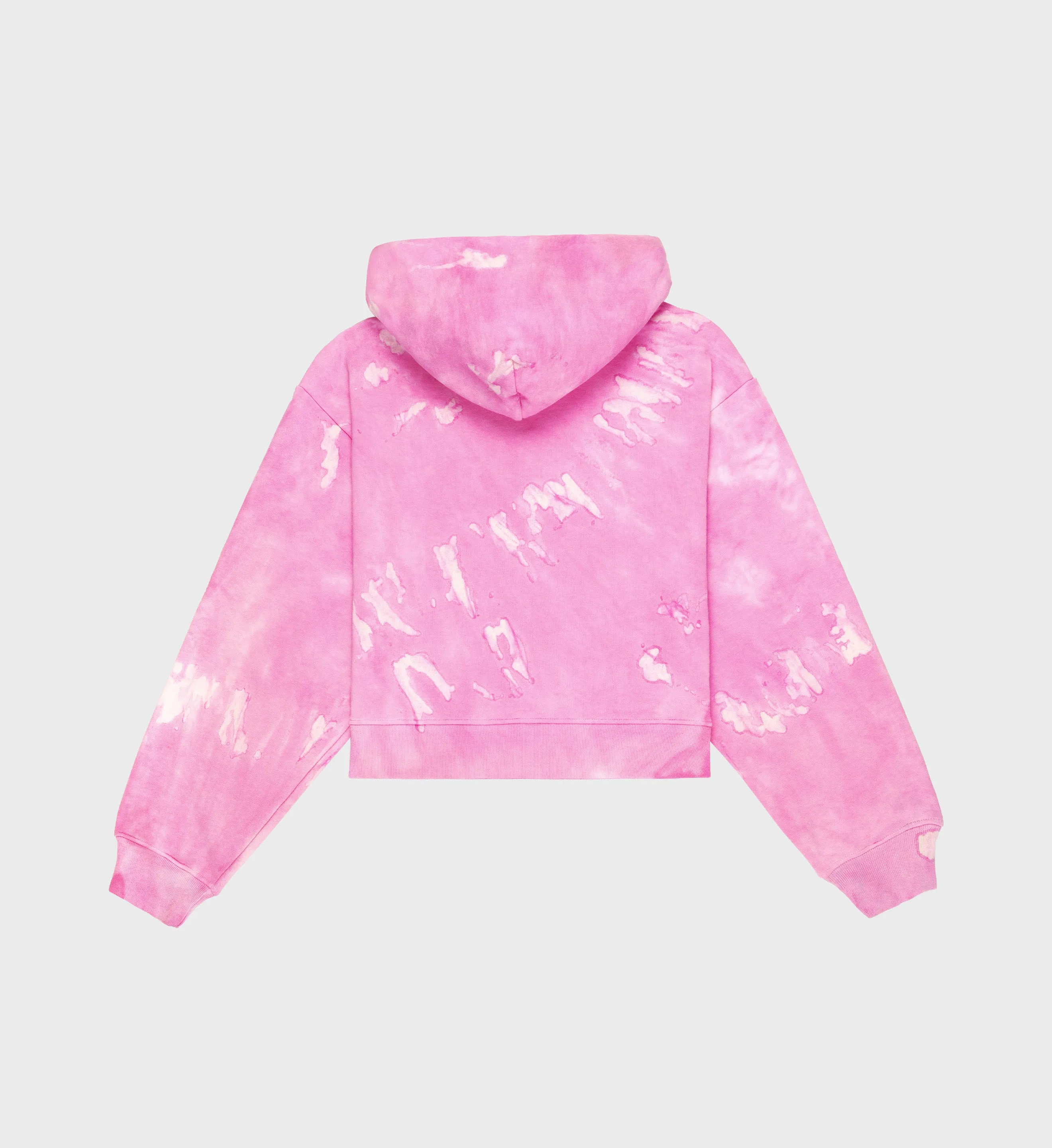 Wellness Studio Cropped Hoodie - Taffy Tie & Dye