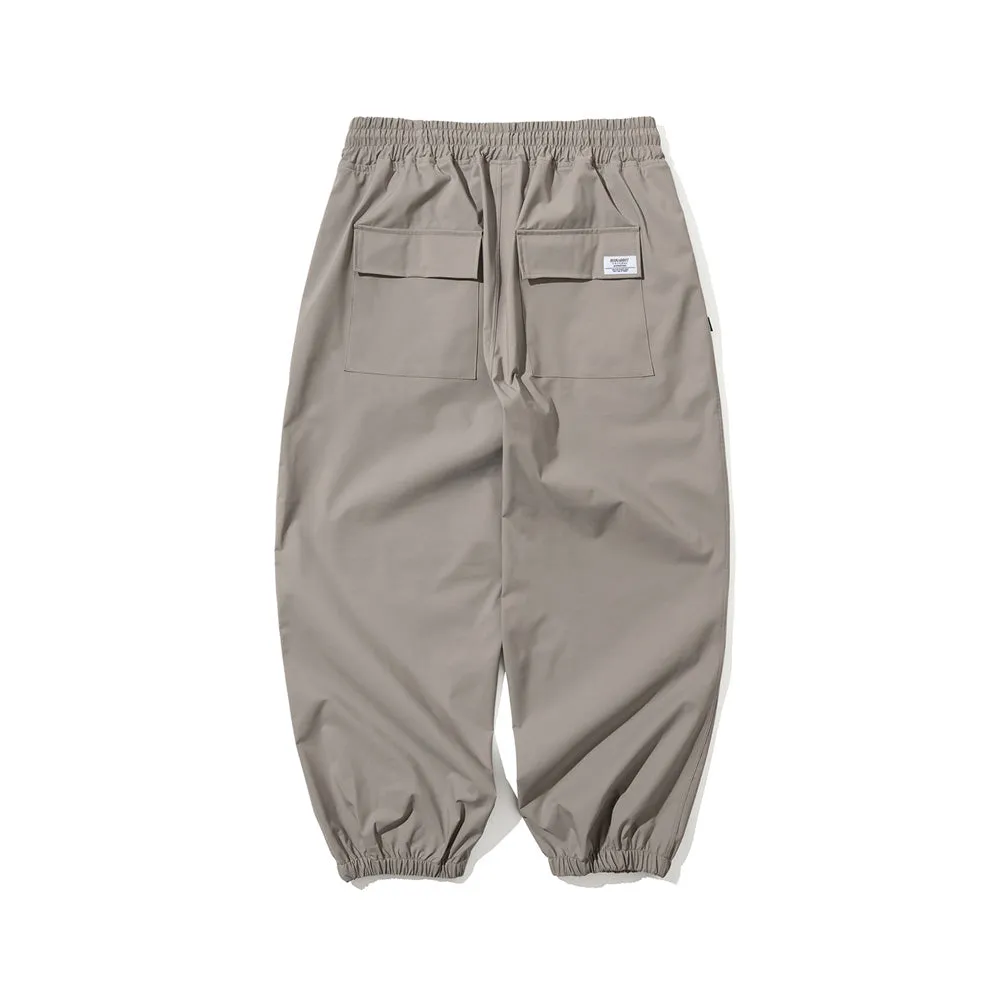 WORK STRETCH 3L SUPER WIDE JOGGER PANTS KHAKI