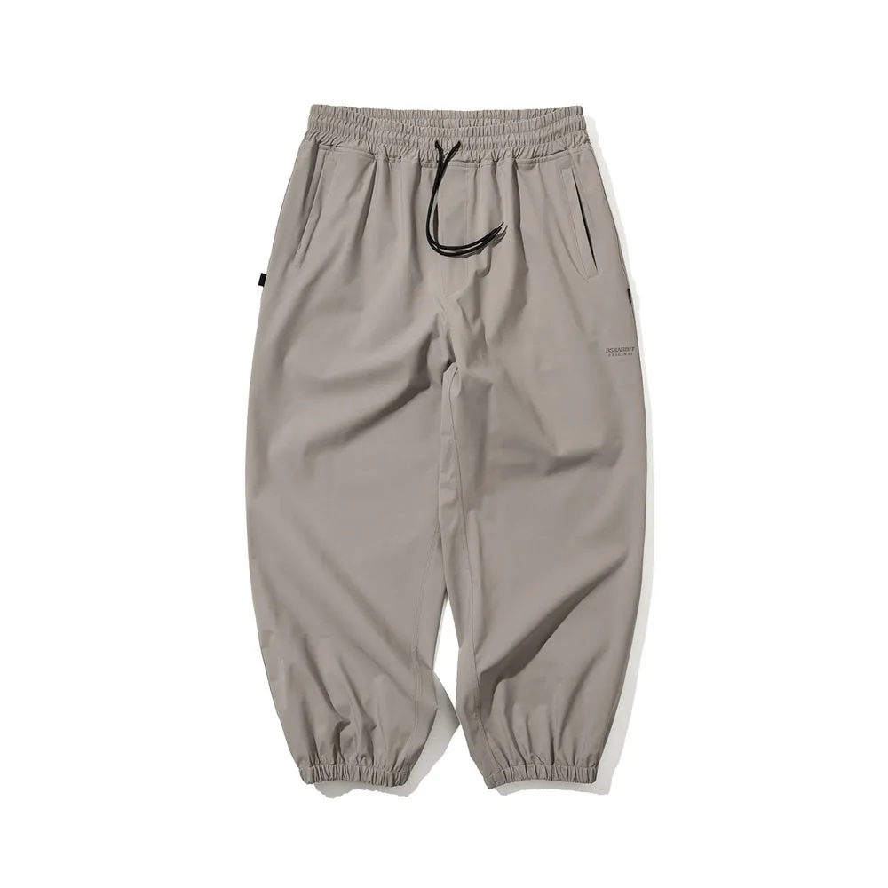 WORK STRETCH 3L SUPER WIDE JOGGER PANTS KHAKI